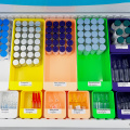 Organizador de carrinho médico