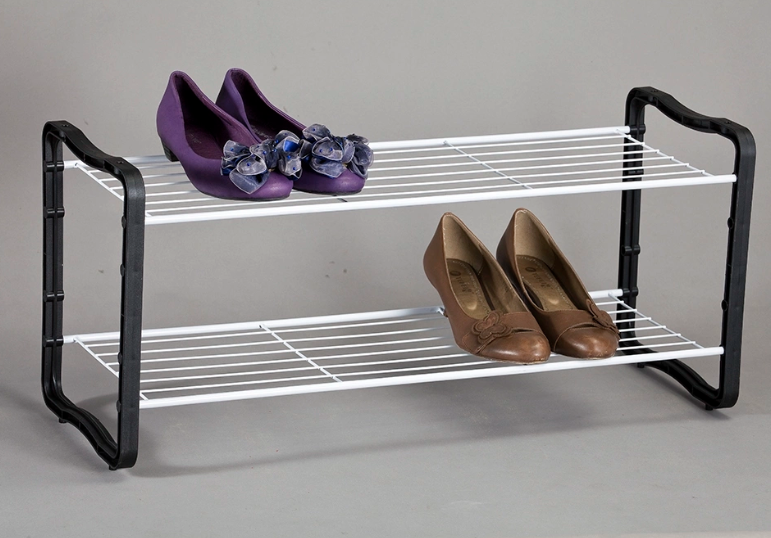 2 Tier Shoe Rack with arbitrary stacking