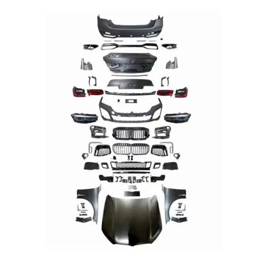 BMW 7 Series F01 F02 to G11 G12 2020 Body Kit - Front & Rear Bumpers, Lamps, Hood, Fenders