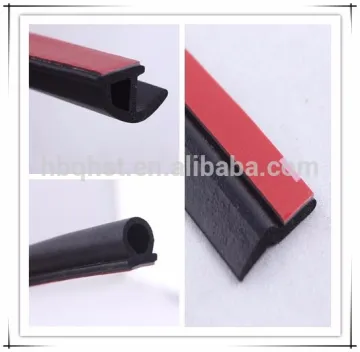 D shape EPDM sponge foam strips/3M tape adhesive EPDM foam strip