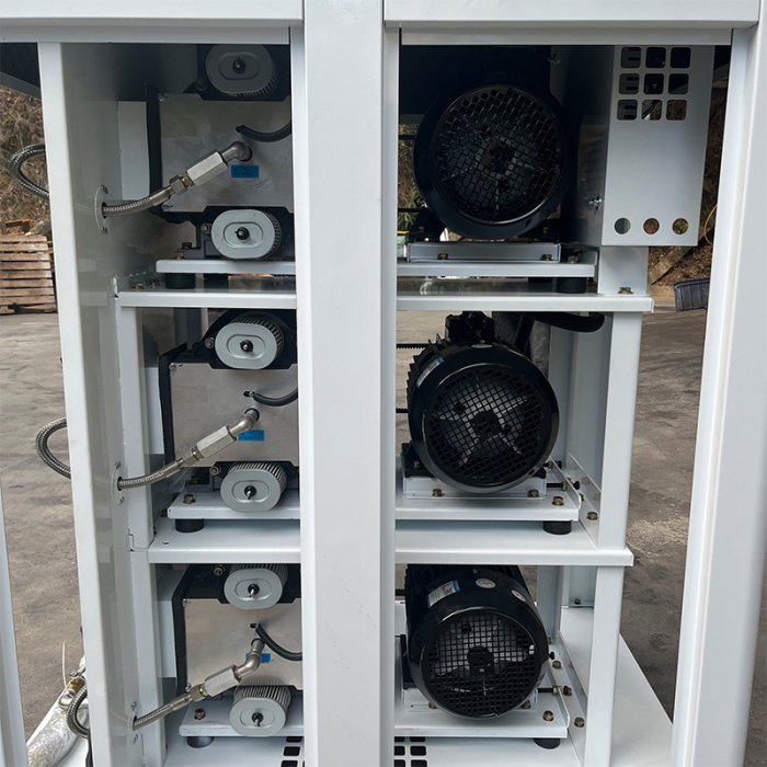 Compresor de desplazamiento sin aceite de 7.5hp