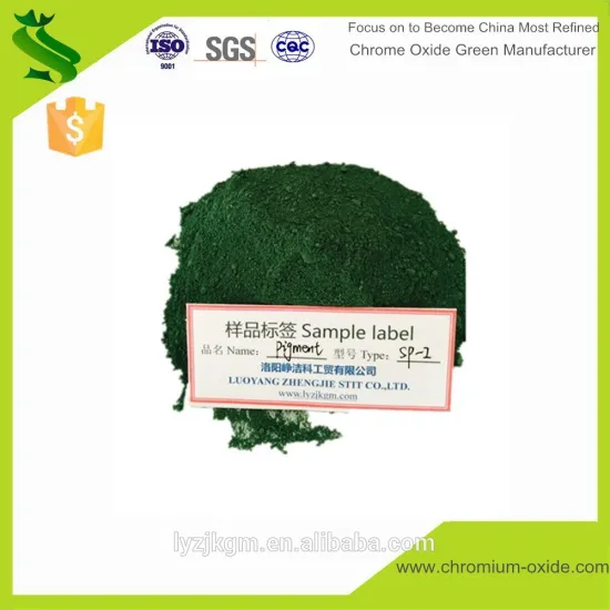 Chrome Oxide Green Grade Pigment Green 7 Cas No.1308-38-9