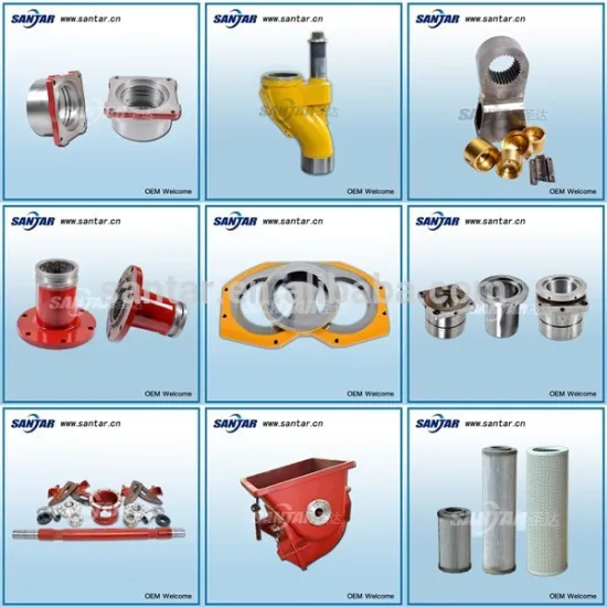 concrete pump spare parts