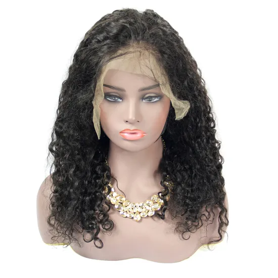 Hot sale full lace indian women hair wig xuchang,34inch indian hair full lace wig,wholesale india hair water wave wig