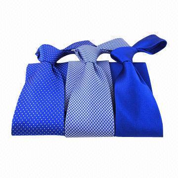 Fashionable Classic Microfiber Jacquard Tie, Customized Designs are Accepted