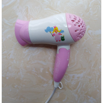 Fashionable Design Cartoon Painting Cute Children Hairdryer