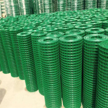 10 gauge fencing net PVC green Coated Welded Wire Mesh roll