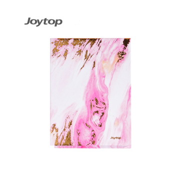 Joytop 2306 Pink Pattern Hot Stamping Hardcover Notepad