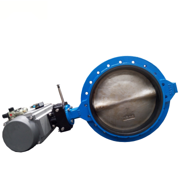 Pneumatic Water Butterfly Valve DN600 PN10 GGG40/CF8/SS420/EPDM