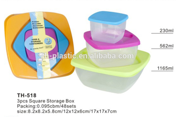 Set Of 3 Square Storage BoxTH-518