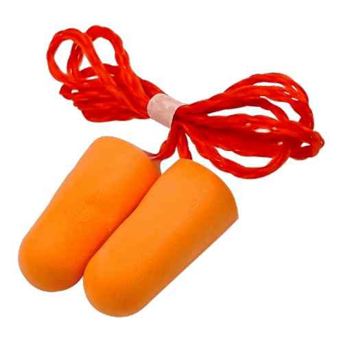 Foam cord anti-noise earplugs