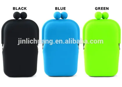 Food grade silicone coin wallet/coin purse