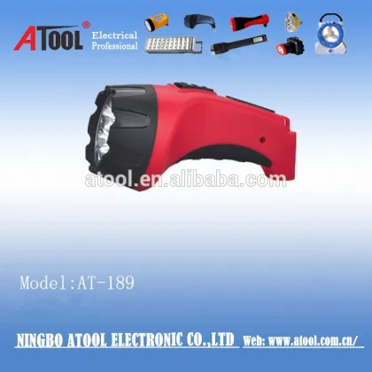 Camping hand led flashlight led rechargeable flashlight