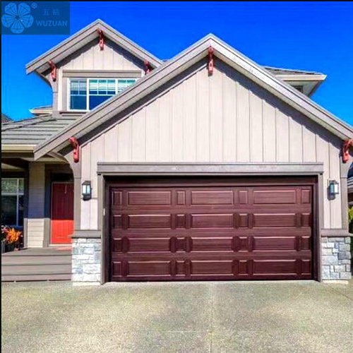 Electric flap garage door