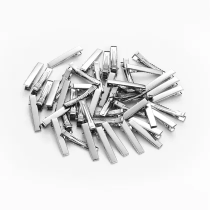 Daily Factory Direct Sale: 4.6CM Square Duck Beak Hair Claw Clip - Metal DIY Hair Accessories for Girls