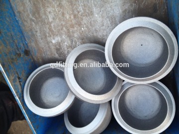 steel metal pipe end cap