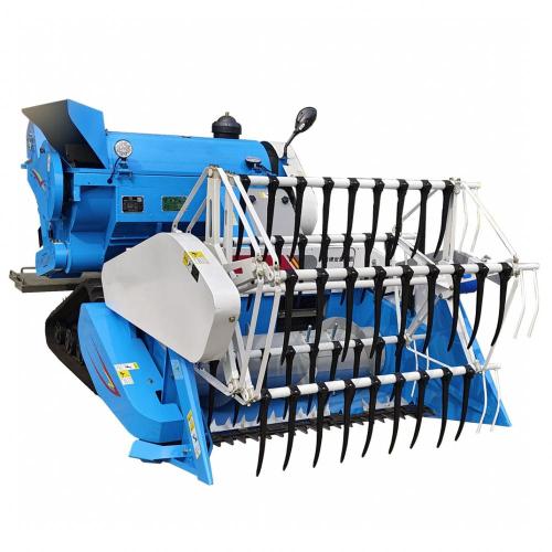 4LZ-1.0S Soybean Wheat Rice Combine Harvester