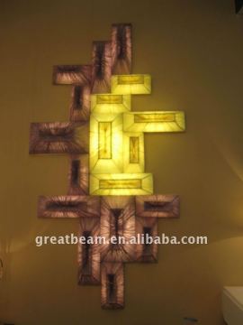 Newest combination HK Fair fabric wall lamp H4059