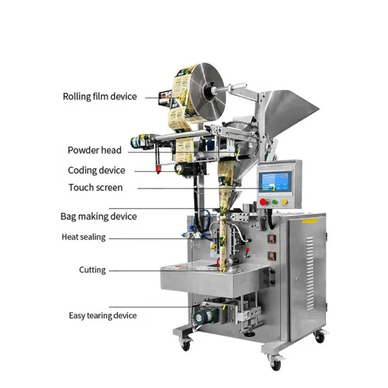 Vertical Powder Packing Machine for Good Quality Commodity Sauce in 1Kg & 100g Packaging