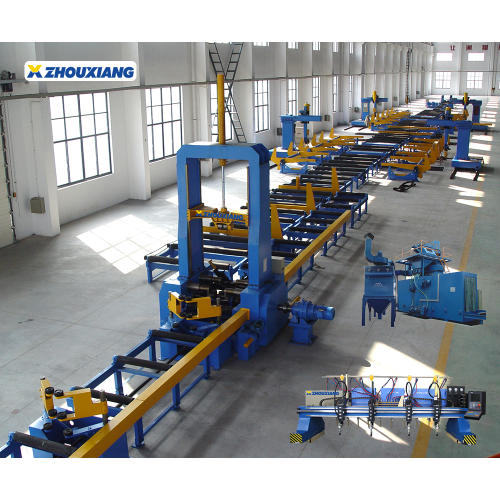 Steel Structure Construction H Beam Production Line