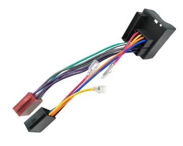 Automotive OEM ODM Android Cable 40Pin Connector ISO Wiring Harness for VW Car Audio