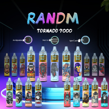 RandM Tornado 7000 puffs with Mesh Coil