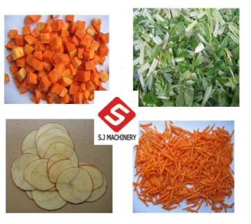 Double frequency converters vegetable cutting machine