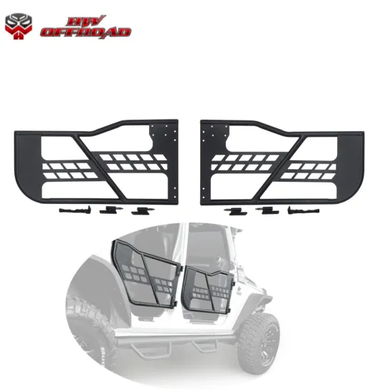 4 Door Half Doors with Reflection Mirror for Wrangler JK 2007-2017