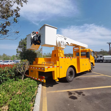 Dongfeng Tianjin insulated boom aerial work platform truck