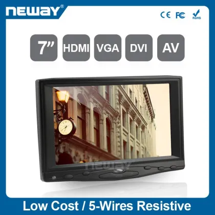 CL7619 7 inch tft lcd monitor, LCD PC monitor