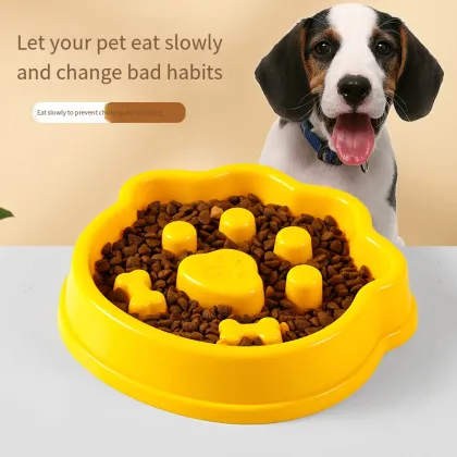 Interactive Anti-Choking Slow Eating Bowl for Dogs