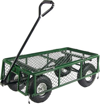 Plastic Garden Dumping Trolley