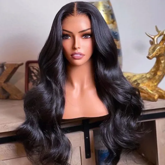 Wholesale 13x6 13x4 Transparent Human Hair Wigs Virgin Brazilian Body Wave Lace Front Closure Wigs 4x4  Bob Wigs for Women