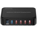 Station de chargeur mural USB multiple à 6 ports