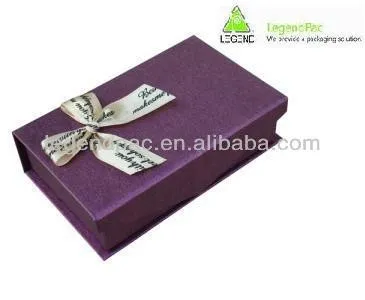 high end professional purple jewelry packaging