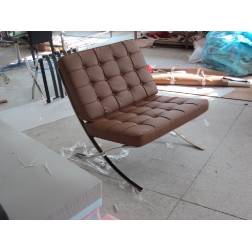 Home furniture barcelona chair by italian leather