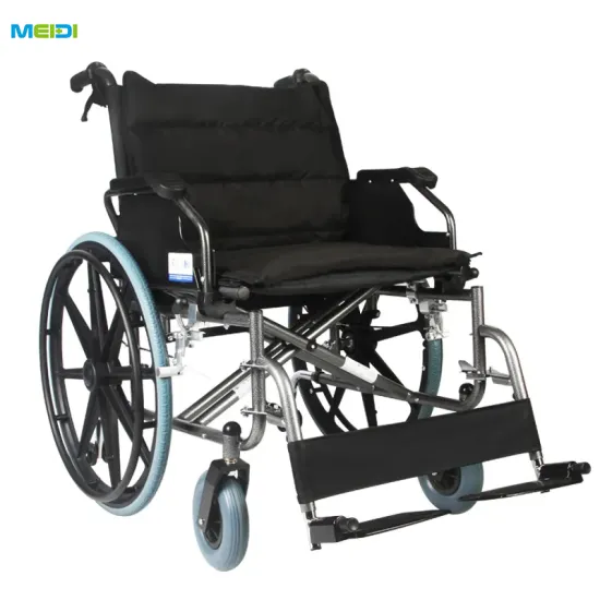 Wheelchair Steel Manual Heavy Duty Wheelchair