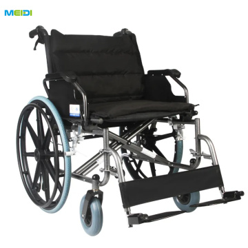 Wheelchair Deluxe Durable Steel Manual Heavy Duty Bariatric Wheelchair