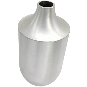 Aluminum closed reflective bottle