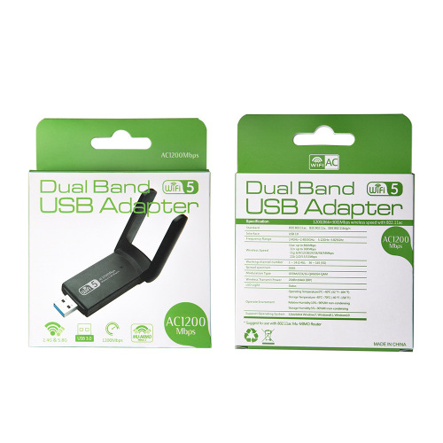 USB 3.0 WiFi -Adapter Dual -Band -Signalempfänger