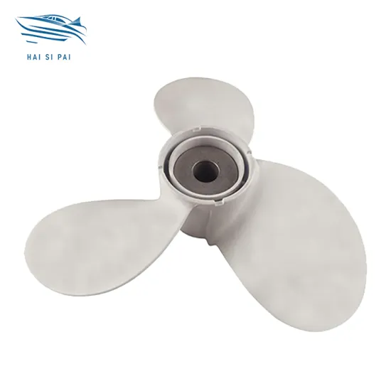63V-45947-00-EL Marine Boat Outboard Aluminum Propeller for Yamaha 9.9-15 hp Engines - 9 1/4\" x 8\