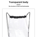 Drawstring Bags Backpack PVC Drawstring Bag, Promotional Clear PVC Plastic Drawstring Bag, pvc drawstring backpack bag