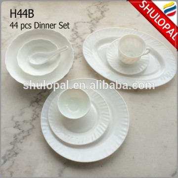 Heat Resistant Opal Glass Dinnerware Set 44PCS Dinner set