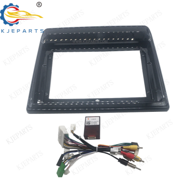 9 Inch Dashboard Frame Adapter for 2020 Isuzu D-MAX with CANBUS Power Cable for Android Player