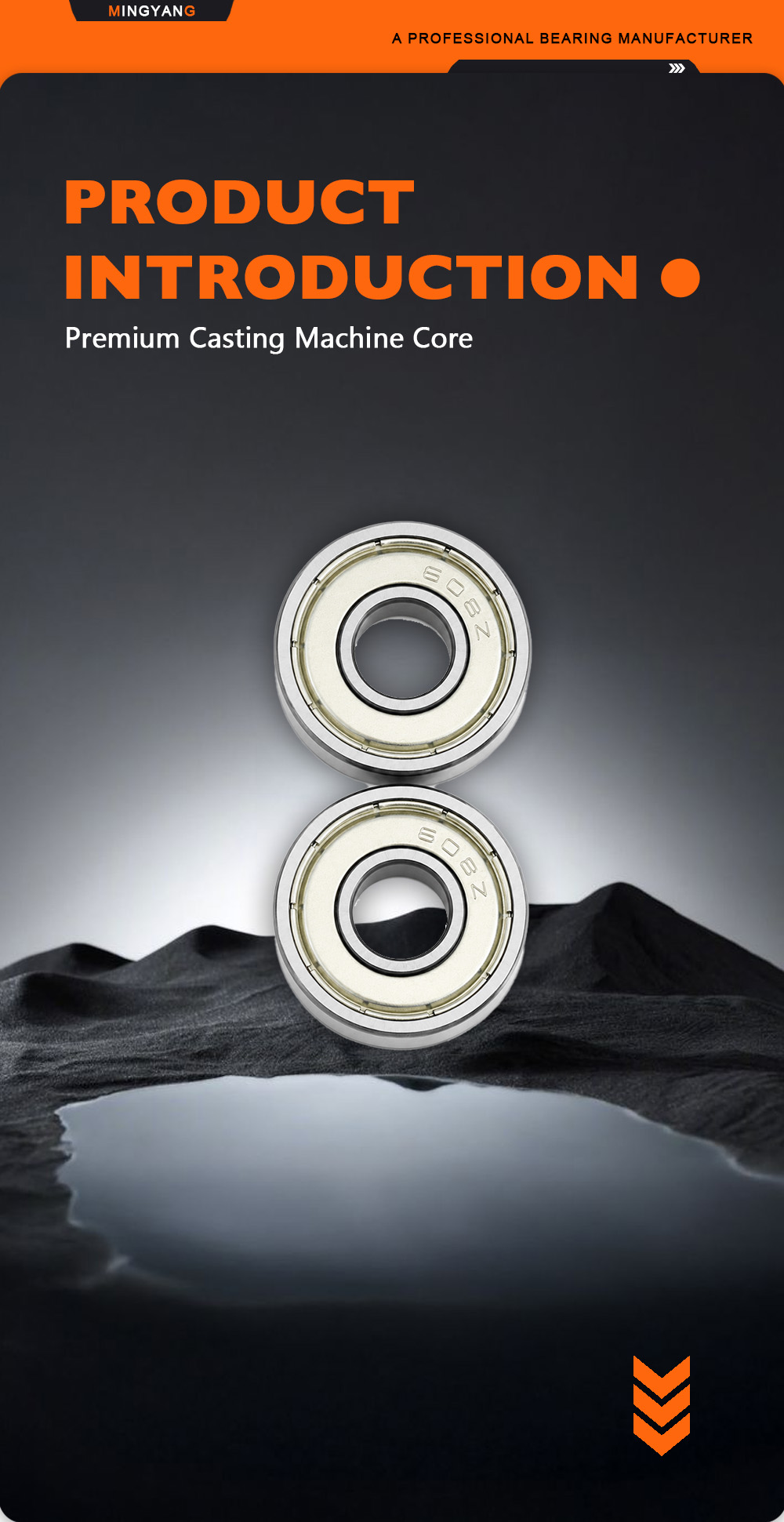 608 ZZ Double Metal Seal Mini Ball Bearing x