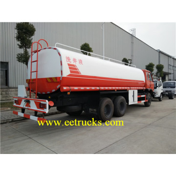 10 ruedas Dongfeng lavado líquido tanque camiones