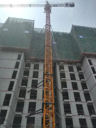 3T Hydraulic Construction Building Hammerhead Tower Crane