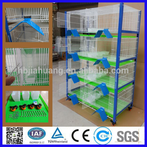 Taiwan high quality four tiers Racing pigeon cage for sale