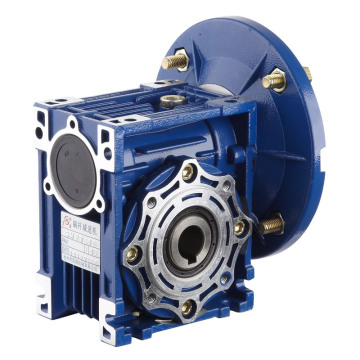 Aluminium Blue Silver NMRV30 Worm Gear Reducer 24V with 1-Year Warranty