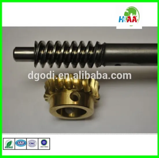 small transmission motor worm wheel and worm gear,worm shaft and worm wheel,Worm and worm wheel of gearbox